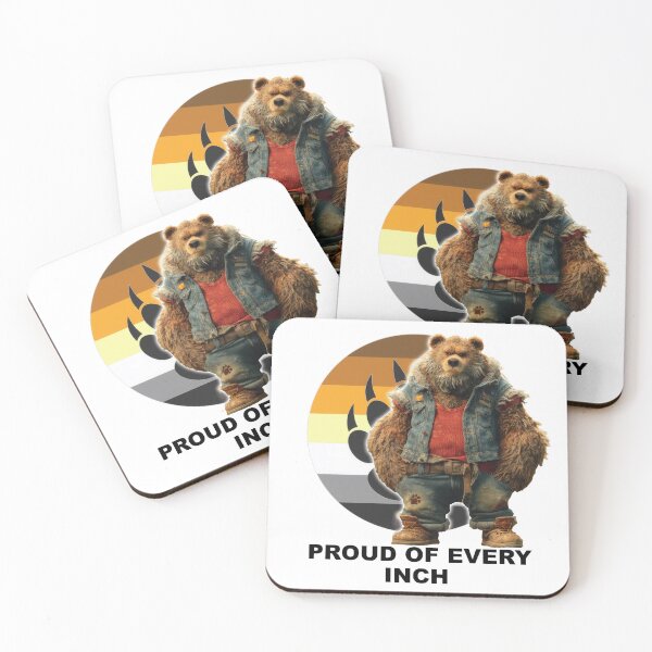 Item preview, Proud of Every Inch – Gay Bear Pride - Grizzly Bear Edition designed and sold by DeePat77.