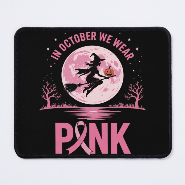 Item preview, Witches October We Wear Pink Autumn Case Breast Cancer designed and sold by genkihikki.