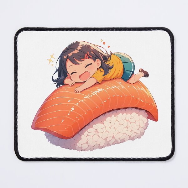 Item preview, Hayase Nagatoro Kawaii Chibi Sushi Dream From Dont Toy With Me Miss Nagatoro Anime designed and sold by CarlosBender.