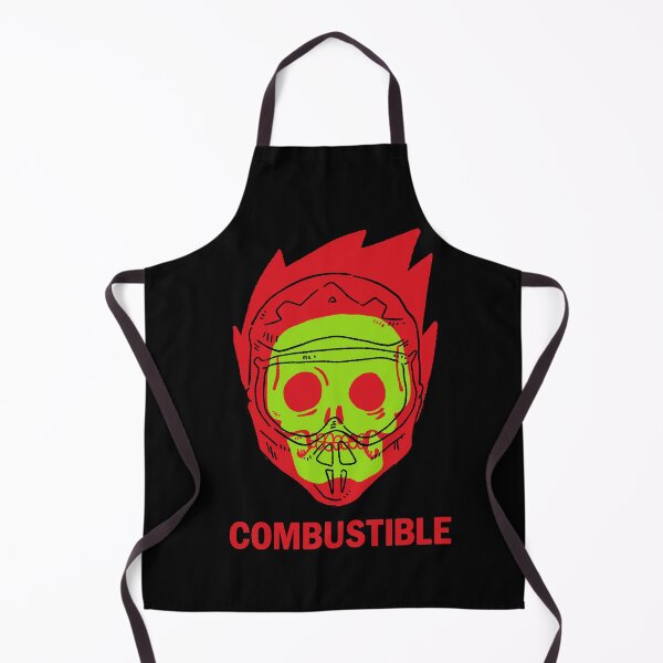 Item preview, Combustible Soul Heavy Metal Moto Skull designed and sold by RNASstuff.
