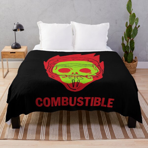 Item preview, Combustible Soul Heavy Metal Moto Skull designed and sold by RNASstuff.