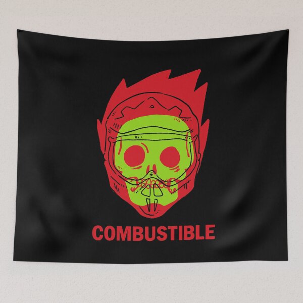 Item preview, Cráneo de motociclista de heavy metal de alma combustible designed and sold by RNASstuff.