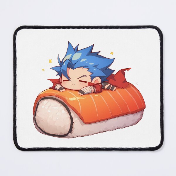 Item preview, Kamina Kawaii Chibi Sushi Hero From Gurren Lagann Anime designed and sold by CarlosBender.