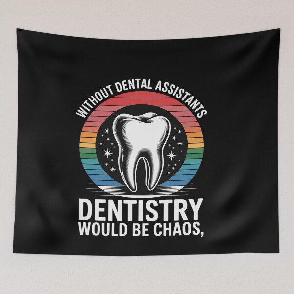 Item preview, Without Dental Assistants Dentistry Dental Assistant Funny designed and sold by genkihikki.