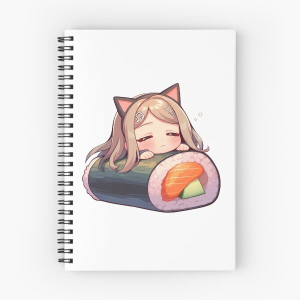 Item preview, Kaede Akamatsu Kawaii Chibi Sushi Melody From Danganronpa Anime designed and sold by CarlosBender.