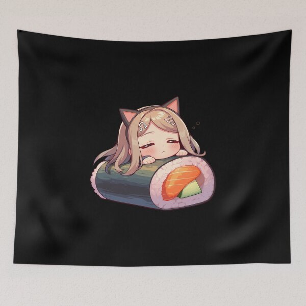 Item preview, Kaede Akamatsu Kawaii Chibi Sushi Melody From Danganronpa Anime designed and sold by CarlosBender.
