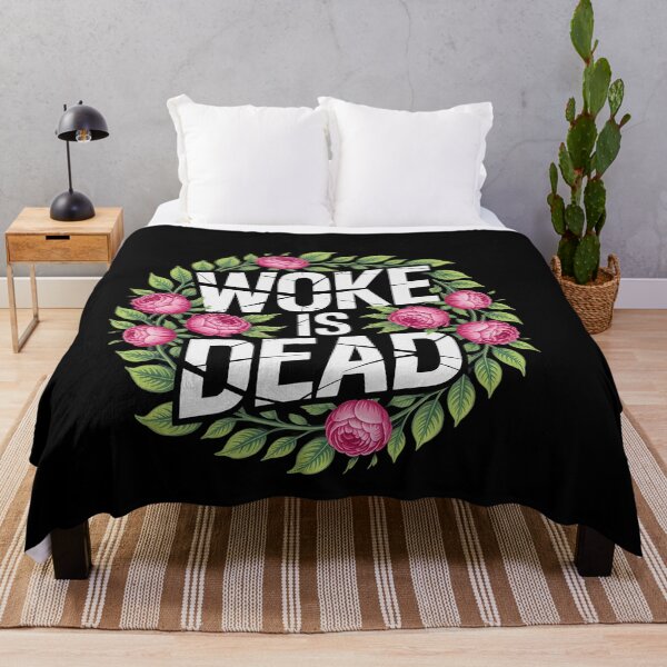 Item preview, Woke is Dead Floral for Trendy Casual Wear designed and sold by genkihikki.