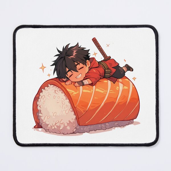 Item preview, Shimazu Toyohisa Kawaii Chibi Sushi Warrior From Drifters Anime designed and sold by CarlosBender.