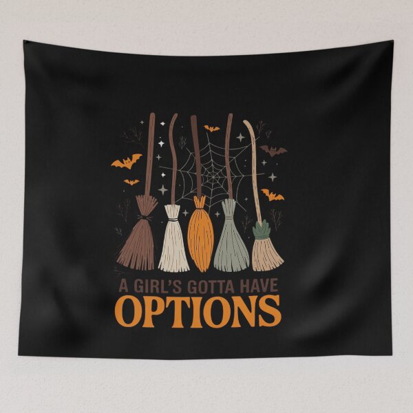 Item preview, Women A Girl Gotta Have Option Witch Halloween Spooky Season designed and sold by genkihikki.