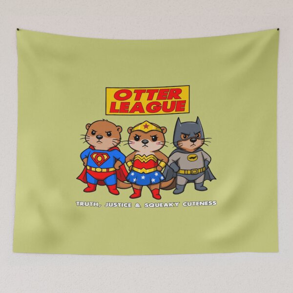 Item preview, Funny Animal Superhero Team designed and sold by JuiceCrackers.
