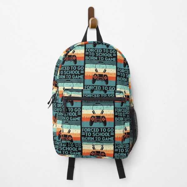 Item preview, Born To Game Forced School Retro Gamer Men Boys ns designed and sold by zodywiensqh.