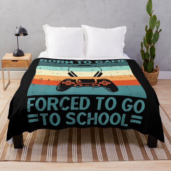Item preview, Born To Game Forced School Retro Gamer Men Boys ns designed and sold by zodywiensqh.