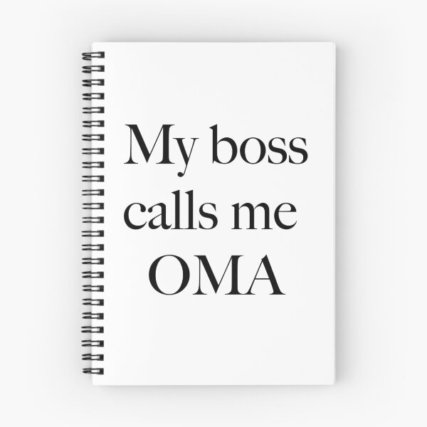 Item preview, My Boss Calls Me OMA designed and sold by ashleygates98.