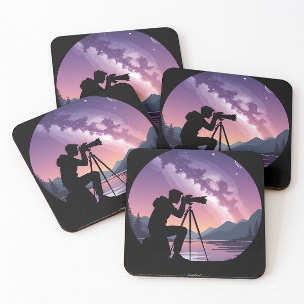 Item preview, Star Chaser Astrophotographer T-Shirt | Milky Way Night Sky Photography Design designed and sold by ImaginedSpace7.