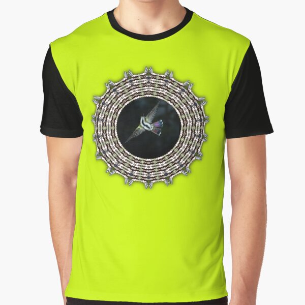 Birdwaching hummy mandala Camiseta gráfica