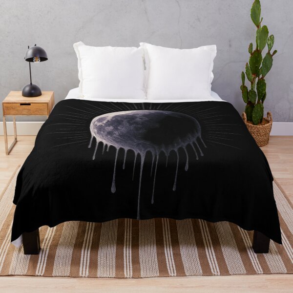 Item preview, Dripping Moon Eclipse – Gothic Lunar Celestial Art designed and sold by Mouraludia.