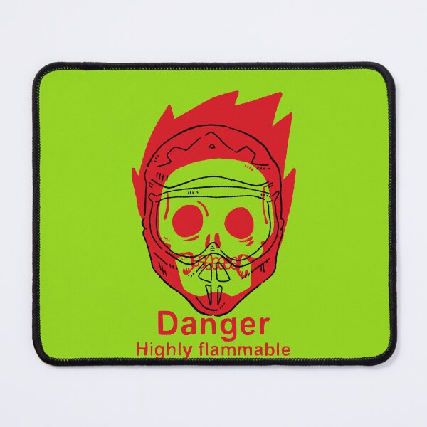 Item preview, Highly Flammable Hellion Retro Warning Sign designed and sold by RNASstuff.