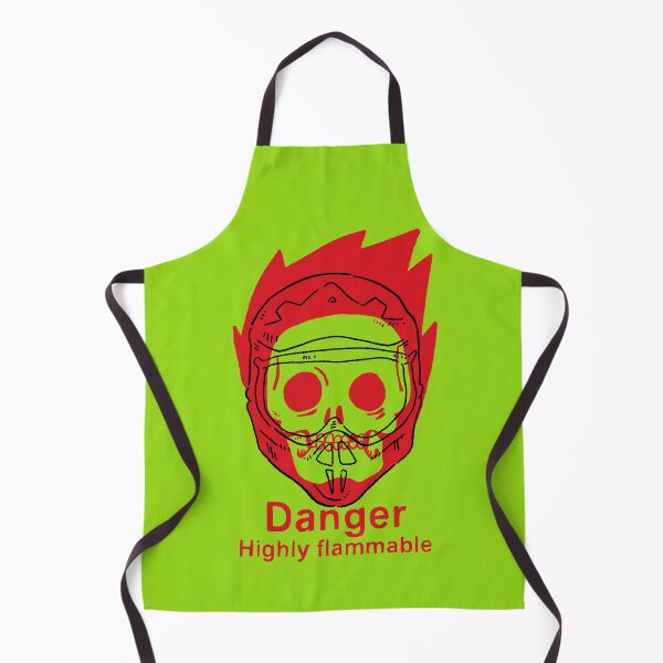 Item preview, Highly Flammable Hellion Retro Warning Sign designed and sold by RNASstuff.