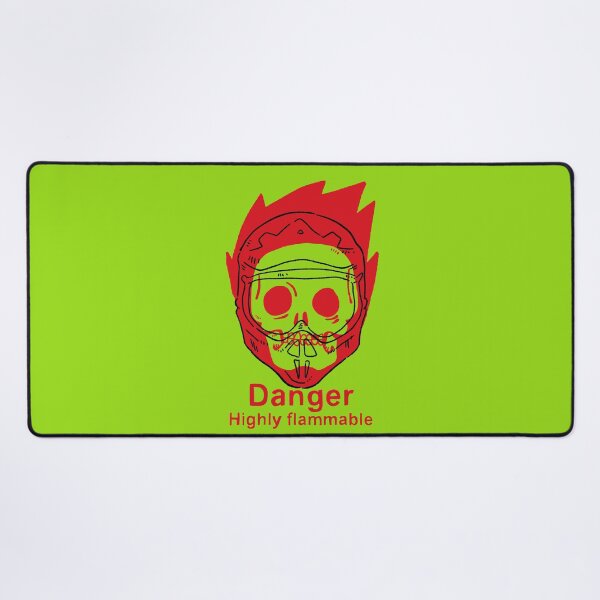 Item preview, Highly Flammable Hellion Retro Warning Sign designed and sold by RNASstuff.
