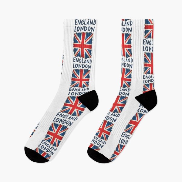 Item preview, London England Union Jack Flag Vintage Distressed Design designed and sold by teesresolution.