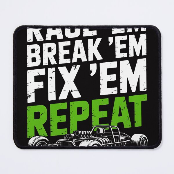 Item preview, Race Em Break Em Fix Em Repeat Remote Control Racing RC Car designed and sold by sonlylya.