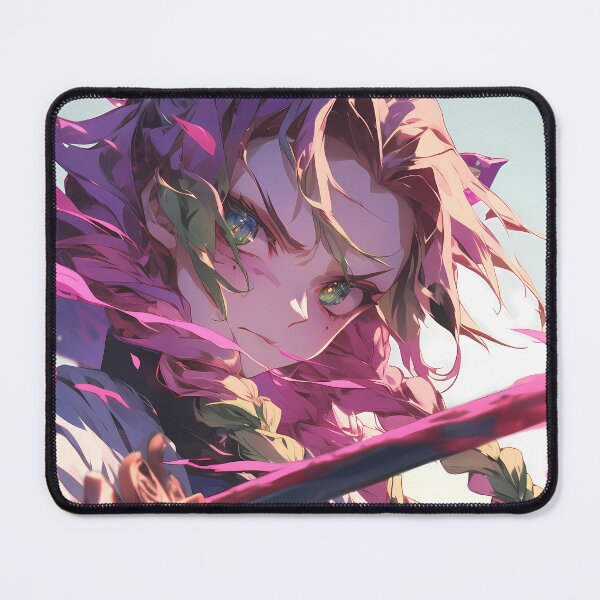 Item preview, Mitsuri Kanroji Demon Slayer Anime Girl Waifu Blossom Sword Beauty designed and sold by CarlosBender.