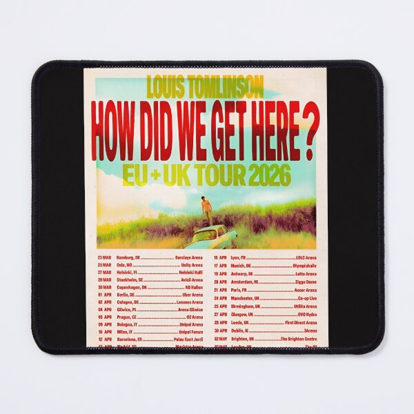 Item preview, Louis Tomlinson How Did We Get Here tourdate 2026 designed and sold by millerconcha.