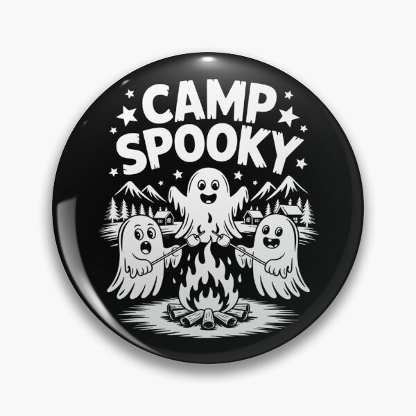 Item preview, Womens Camp Spooky Summerween Summer Halloween Cute Ghost designed and sold by ProudForFunny.