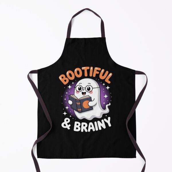 Item preview, Womens BOOtiful & Brainy Halloween Book Lover designed and sold by ProudForFunny.