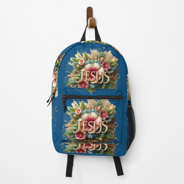 Item preview, Jesus, Rose of Sharon – Glorious 3D Christian Floral Label Design, designed and sold by PaintMeWorld.