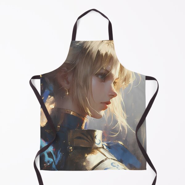 Item preview, Saber Fate Stay Night Anime Girl Waifu Knight Armor Blue Noble Radiance designed and sold by CarlosBender.