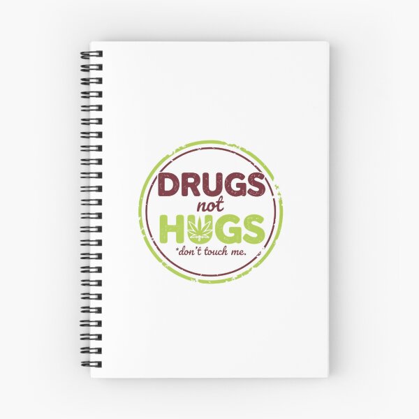 Item preview, Drugs Not Hugs Don't Touch Me Funny Weed Cannabis Design designed and sold by Extruser84.