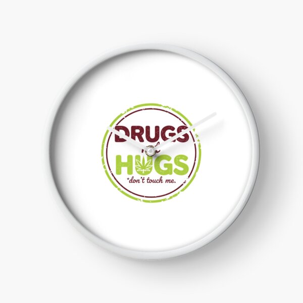 Item preview, Drugs Not Hugs Don't Touch Me Funny Weed Cannabis Design designed and sold by Extruser84.