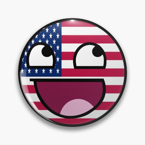 Item preview, USA awesome/epic face designed and sold by @doomsouljah.
