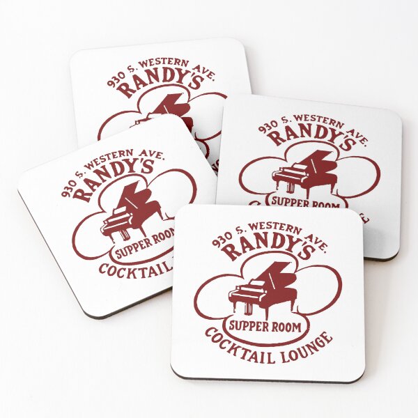 Item preview, Randy’s Supper Room – Vintage Cocktail Lounge Logo (930 S. Western Ave.) designed and sold by Yeaha.
