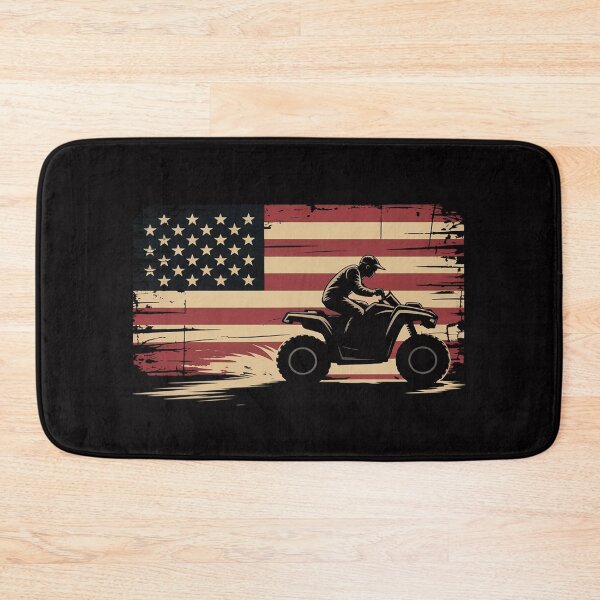Item preview, Quad Biker America Flag Gift I ATV Four Wheeler Quad Bike designed and sold by sonlylya.