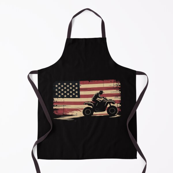 Item preview, Quad Biker America Flag Gift I ATV Four Wheeler Quad Bike designed and sold by sonlylya.