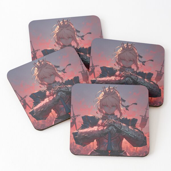 Item preview, Saber Alter Fate Stay Night Anime Girl Waifu Dark Knight Crimson Power designed and sold by CarlosBender.