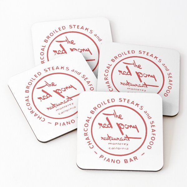 Item preview, The Red Pony Restaurant – Vintage Monterey California Logo designed and sold by Yeaha.