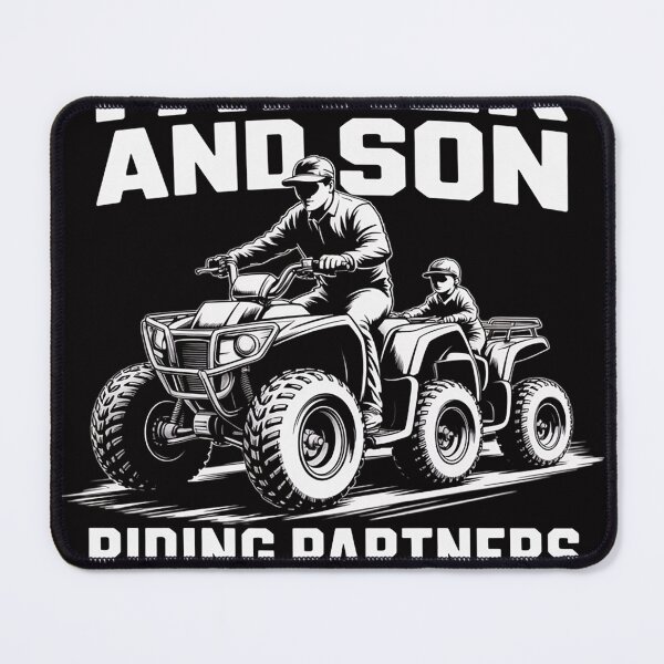 Item preview, Quad Bike - Father and Son Riding Partners For Life ATV Gift designed and sold by sonlylya.