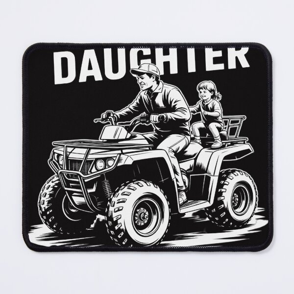Item preview, Quad Bike - Father and Daughter Riding Partners ATV Girl designed and sold by sonlylya.
