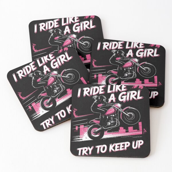 Item preview, Quad ATV Girls Gift I Ride Like A Girl Try To Keep Up designed and sold by sonlylya.
