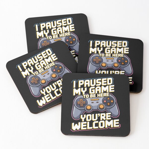 Item preview, I Paused My Game To Be Here Funny Gamer designed and sold by hattazillsu.