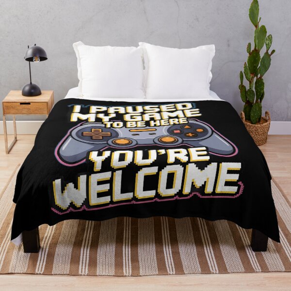 Item preview, I Paused My Game To Be Here Funny Gamer designed and sold by hattazillsu.