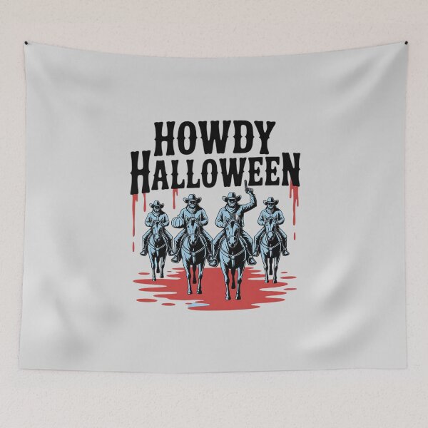Item preview, Womens Howdy Halloween, Cowgirl Riding, Halloween designed and sold by ProudForFunny.