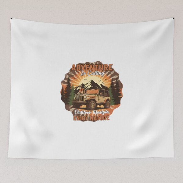 Item preview, Nature Calling Jeep Adventure designed and sold by Extruser84.