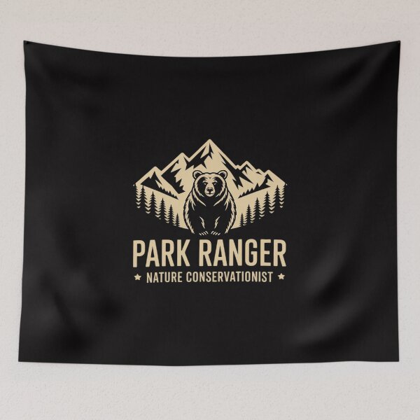Item preview, Park Forest Ranger Nature Conservationist Forester Camping designed and sold by sonlylya.
