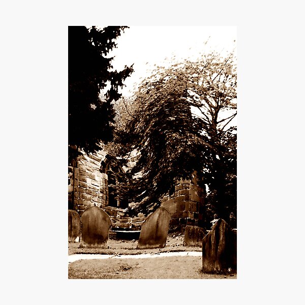 Graveyard Photographic Print
