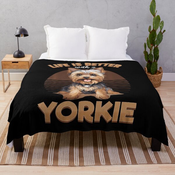 Item preview, Yorkshire Terrier Dog Yorkie - Life Is Better With A Yorkie designed and sold by bambiai.