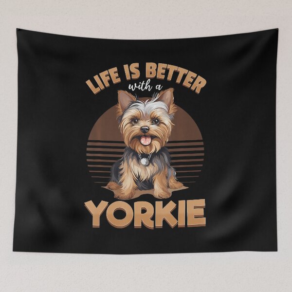 Item preview, Yorkshire Terrier Dog Yorkie - Life Is Better With A Yorkie designed and sold by bambiai.